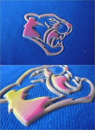 PVC pressing changing color