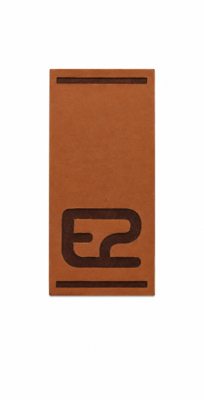 PU Leather Patch with Laser Logo