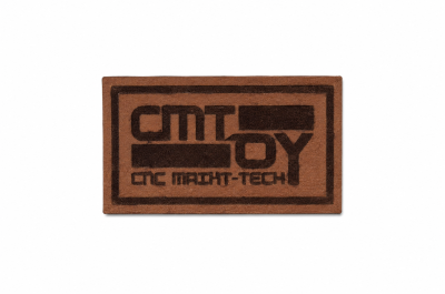 PU Leather Patch with Laser Logo