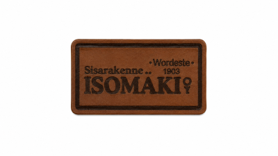 PU Leather Patch with Laser Logo