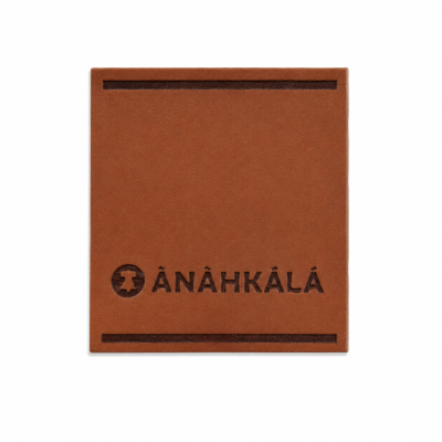 PU Leather Patch with Laser Logo