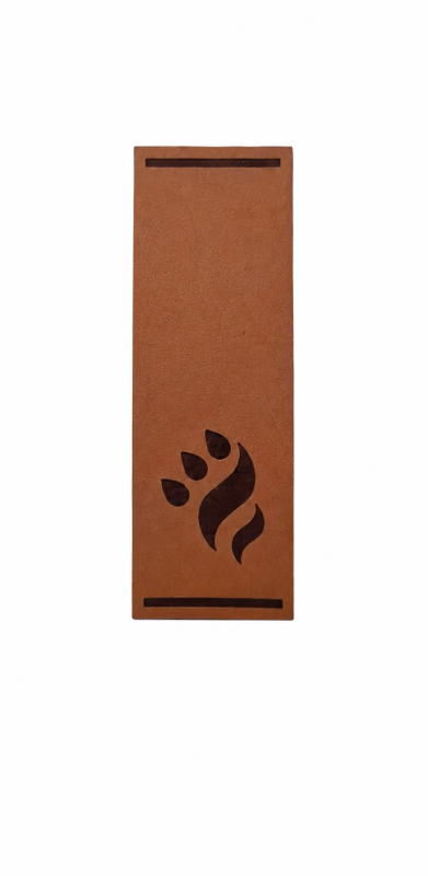PU Leather Patch with Laser Logo